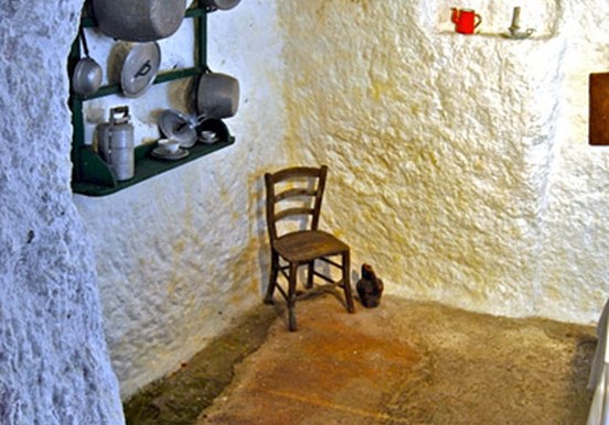 underground necropolis in Sant’Antioco
