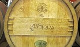 wine barrels in Dolianova