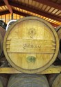 wine barrels in Dolianova