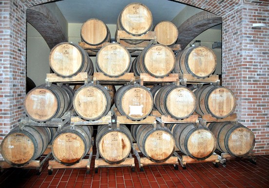 wine cellar in Dolianova Sardinia
