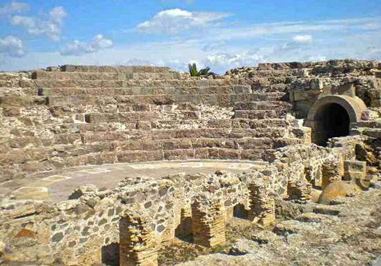 Nora - ancient Roman city in Sardinia
