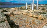 see the ancient Roman city of Nora in Sardinia