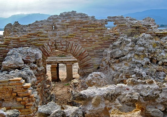 see the archeoligical sites of Nora in Sardinia