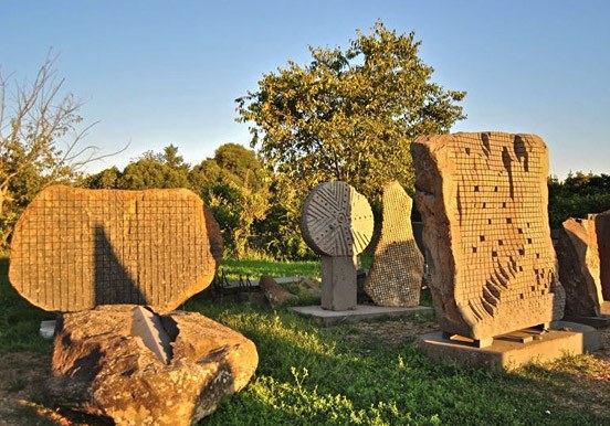 Pinuccio Sciola sound stones in San Sperate