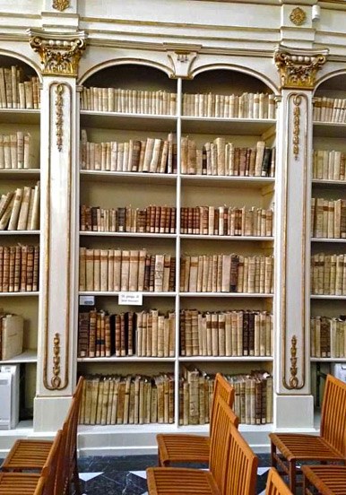 university library in Cagliari