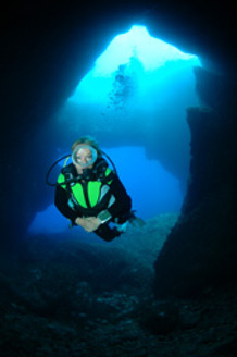 Cave diving Gozo island.jpg