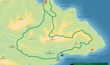 Segway cross country tour in Gozo route map.jpg