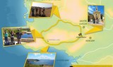 Segway tour Ghadira Ta' San Raflu route map.jpg