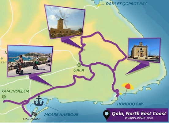Gozo segway Qala route map.jpg