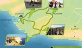 Sanap cliff Munxar Segway Optional Tour route map.jpg