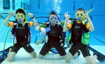 Junior diving for children CMAS*
