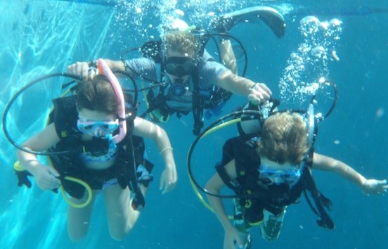 Swimming pool practise for junior diving Gozo.jpg