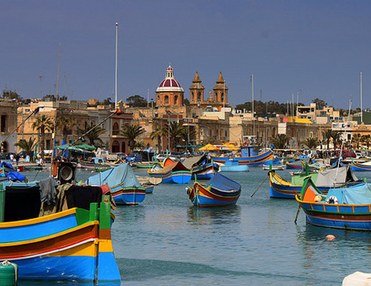 Blue Grotto & Sunday Market at Marsaxlokk Fishing Village