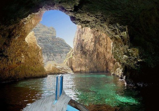 Explore Blue Grotto Caves on boat.jpg