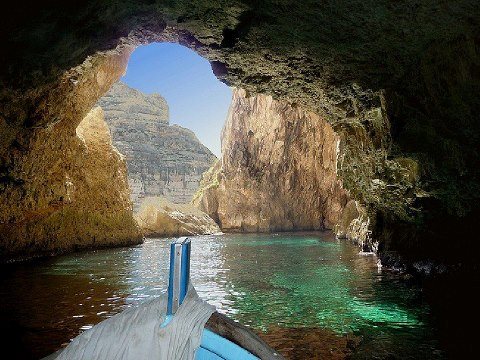 Explore Blue Grotto Caves on boat.jpg
