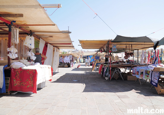 Sunday Market at Marsaxlokk Fishing Village