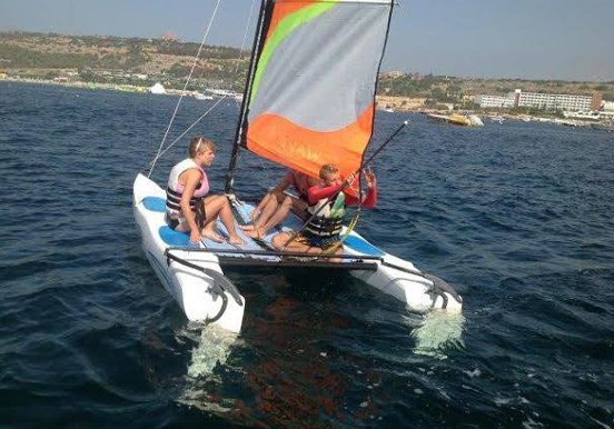 catamaran sailing tour in Malta