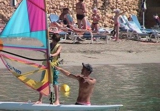Windsurfing lessons for junior in Malta .jpg