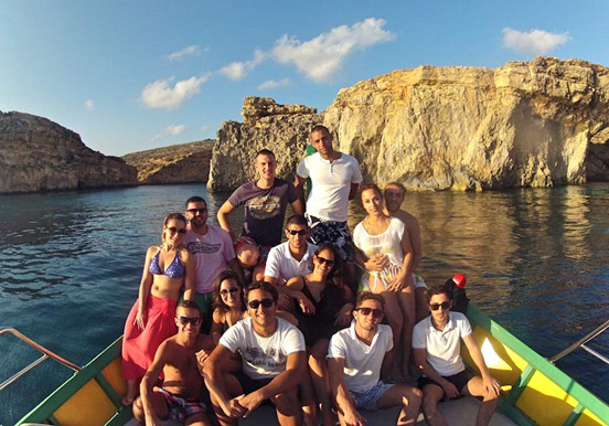 private charter boat to Gozo and Comino