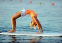 stand up paddle yoga at Mellieha bay