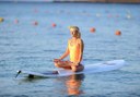 yoga in Mellieha bay