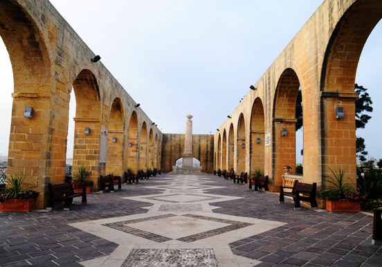 see Barracca in Valletta