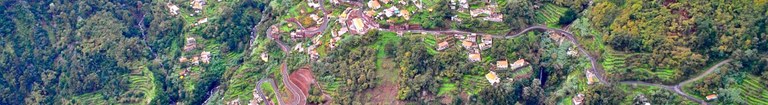 Ariel view of Nun's valley, Madeira