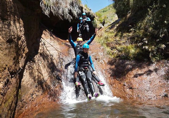 canyoning in Madeira