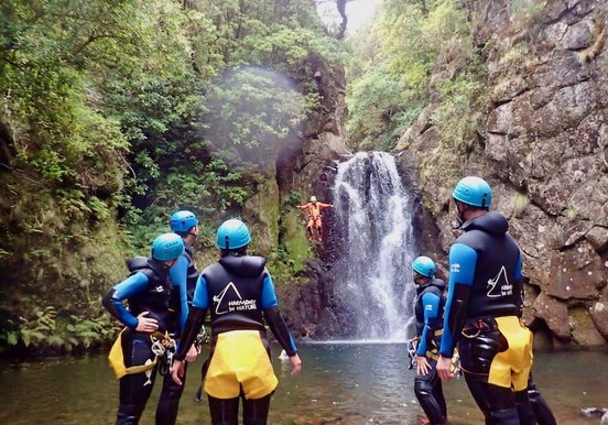 Canyoning in Madeira jumping down waterfall-min.jpeg