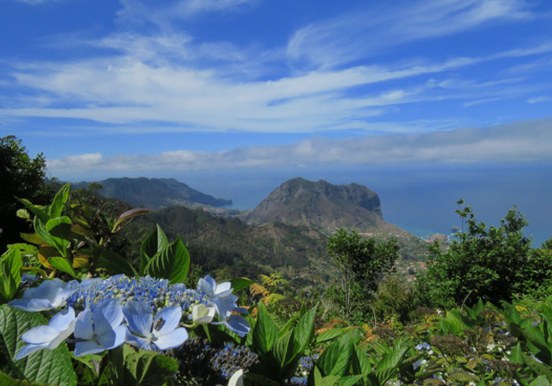 Madeira hills and sights