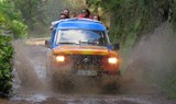 Madeira peaks tour dirt road