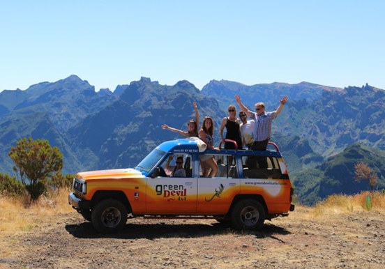Madeira tour through the mountains