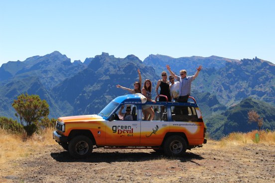 Madeira tour through the mountains