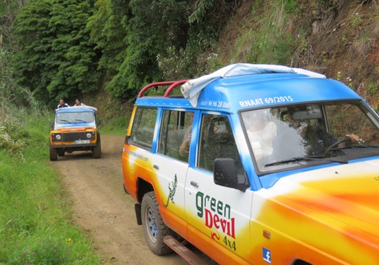 road to Madeira peaks