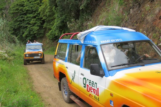 road to Madeira peaks