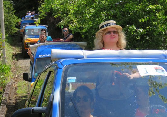 touring through Madeira