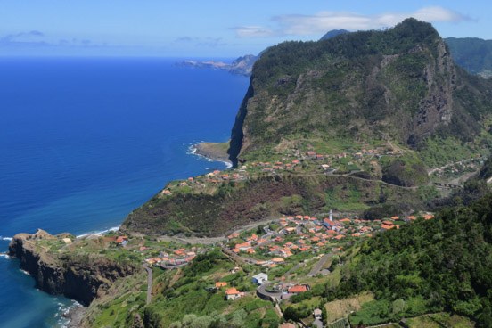 view from Madeira peaks