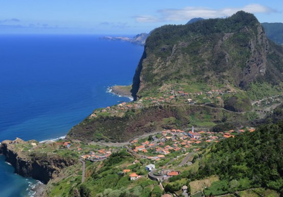 view from Madeira peaks