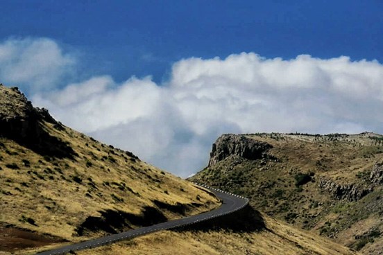 beautiful mountain view in Madeira