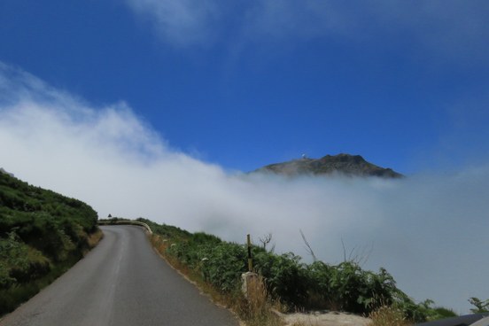 Madeira mountain roads