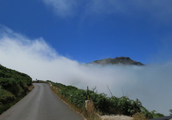 Madeira mountain roads