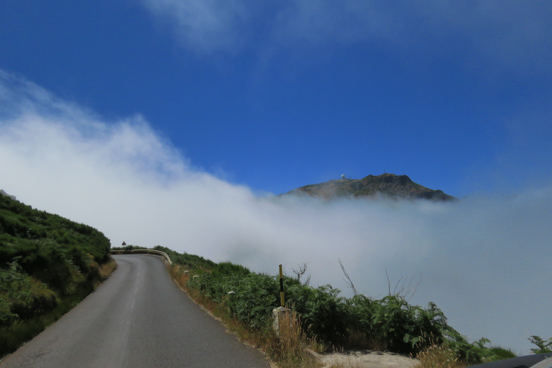 Madeira mountain roads