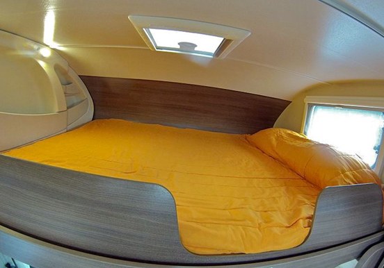 campervan bed for Madeira tours