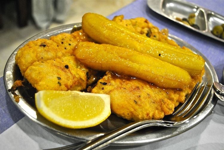 Panfried Scabbard fish fillets with bananas- Restaurante Londres- Rua Carreira 64- Funchal- Madeira (Copy).jpg
