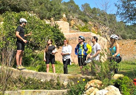 Bike tour guide in Ibiza