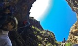 hike in Cueva de la Luz