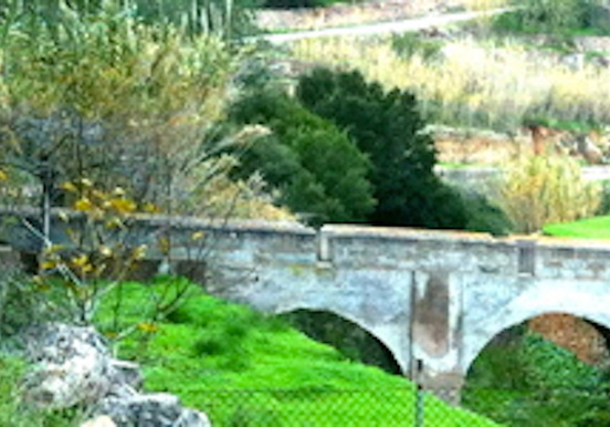 water channels in Es Broll Ibiza