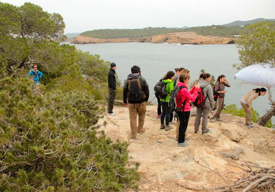 hiking tour in calas