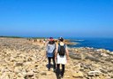 hiking tour through Tanit Ibiza rocky coast