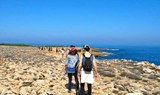 hiking tour through Tanit Ibiza rocky coast
